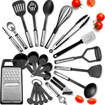 Baking Sheet Set, 39 PC Baking Pans Set, Cookie Sheets for Baking Nonstick Set, Baking Pan Set, Bakeware Sets, Baking Set with Kitchen Utensils - Image 4
