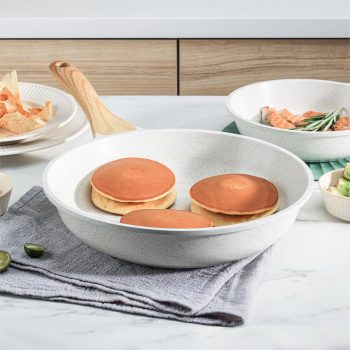 Nonstick Ceramic Cookware Set 13-Piece, Healthy Pots and Pans Set, Non-toxic Kitchen Cooking Set with Stay-Cool Handles, Silicone Tools and Pot Protectors, PFAS and PFOA Free - Image 2